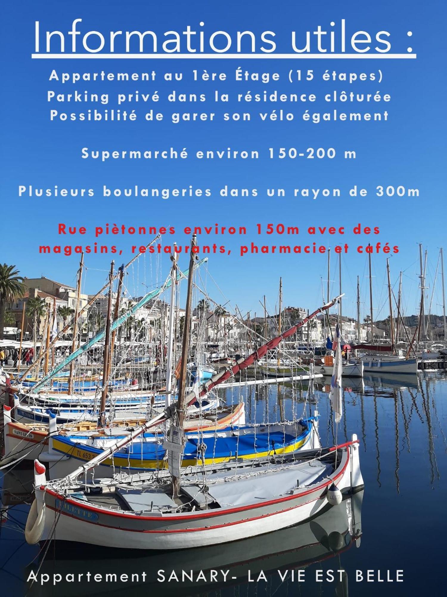Sanary- La Vie Est Belle- Centre Ville 2 Minutes A Pied- Plage 5 Minutes Экстерьер фото